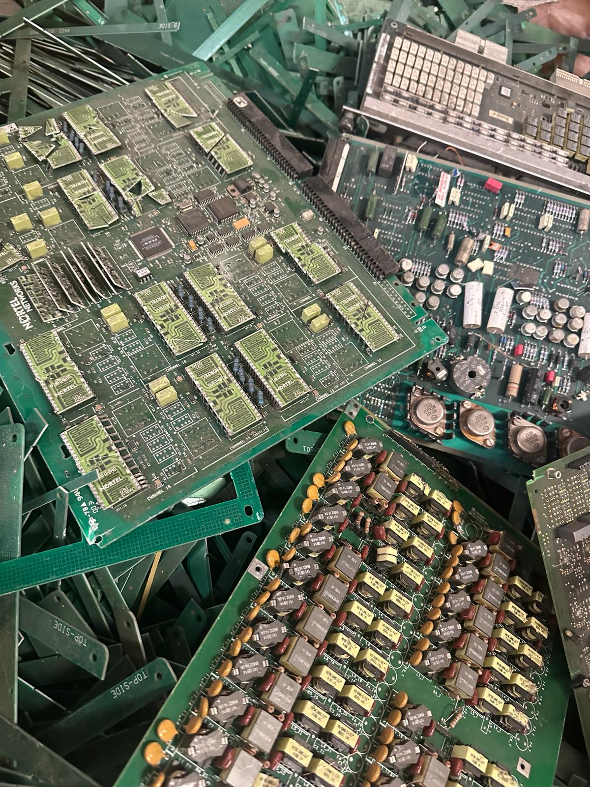 Stacked circuit boards
